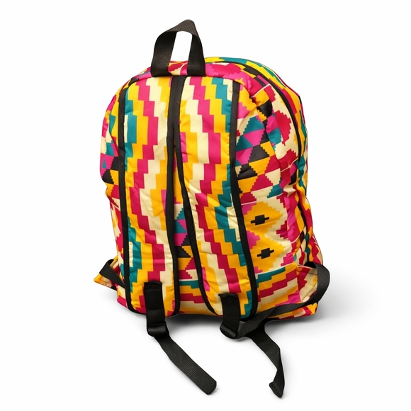Colorful Geometric Backpack - Picture 2 of 2